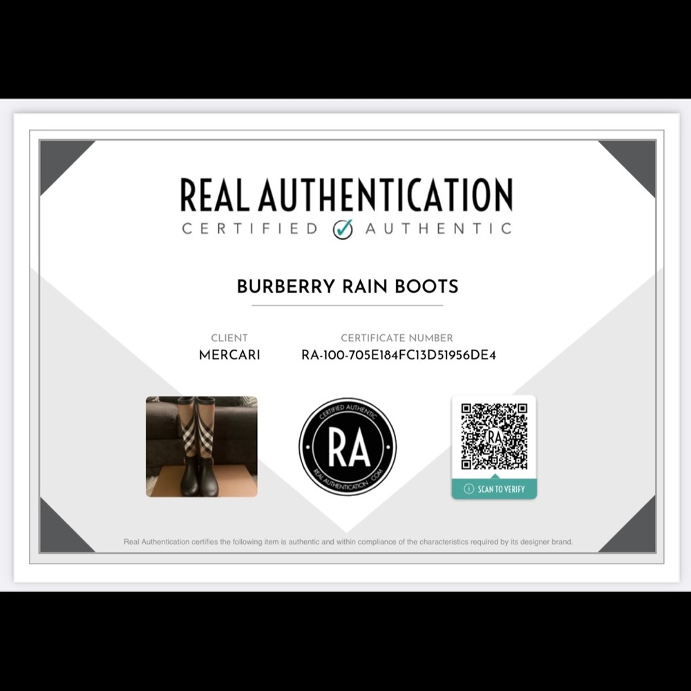 Authentic Burberry Rain-Boot - image 3